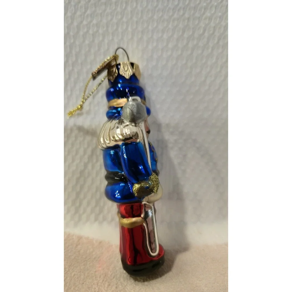 Thomas Pacconi Vintage Blown Glass Nutcracker King Christmas Ornament 2003